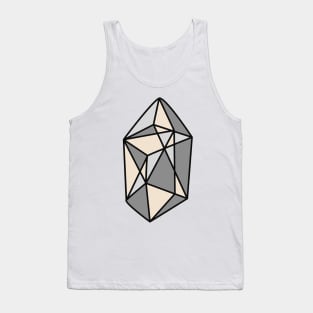 Faceted Gemstone- Neutral Tank Top